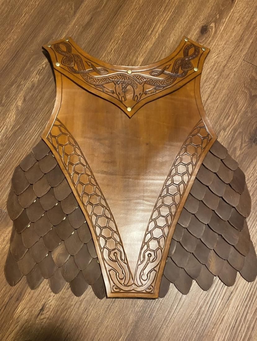Leather Scale Armor Cuirass : 6 Steps (with Pictures) - Instructables