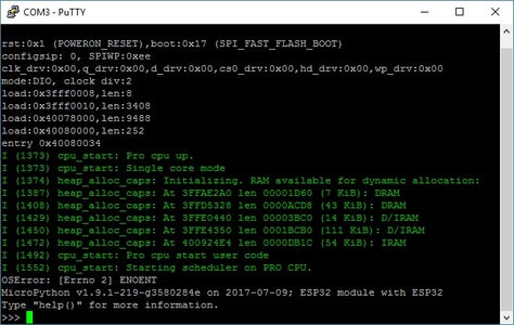 Obtain MicroPython and Install It.