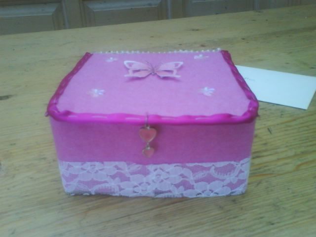 Make This Beautiful Pink Box