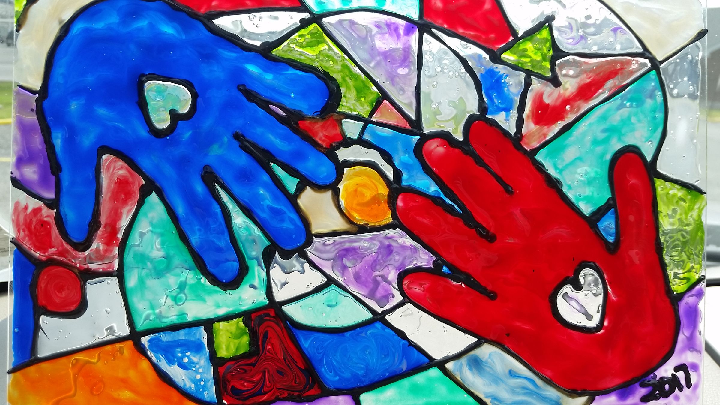 Mother's Day Gift - Stained Glass (faux)
