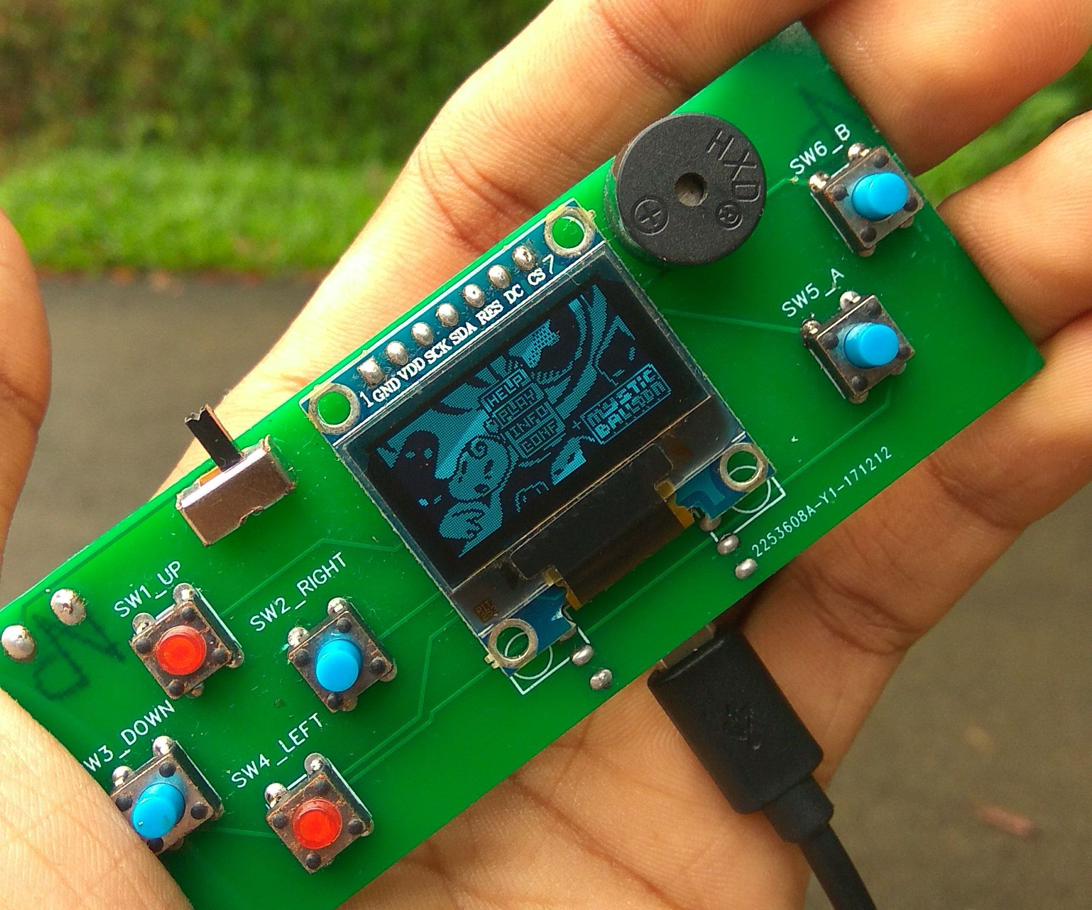 DIY Video Game Using Arduino (Arduboy Clone)