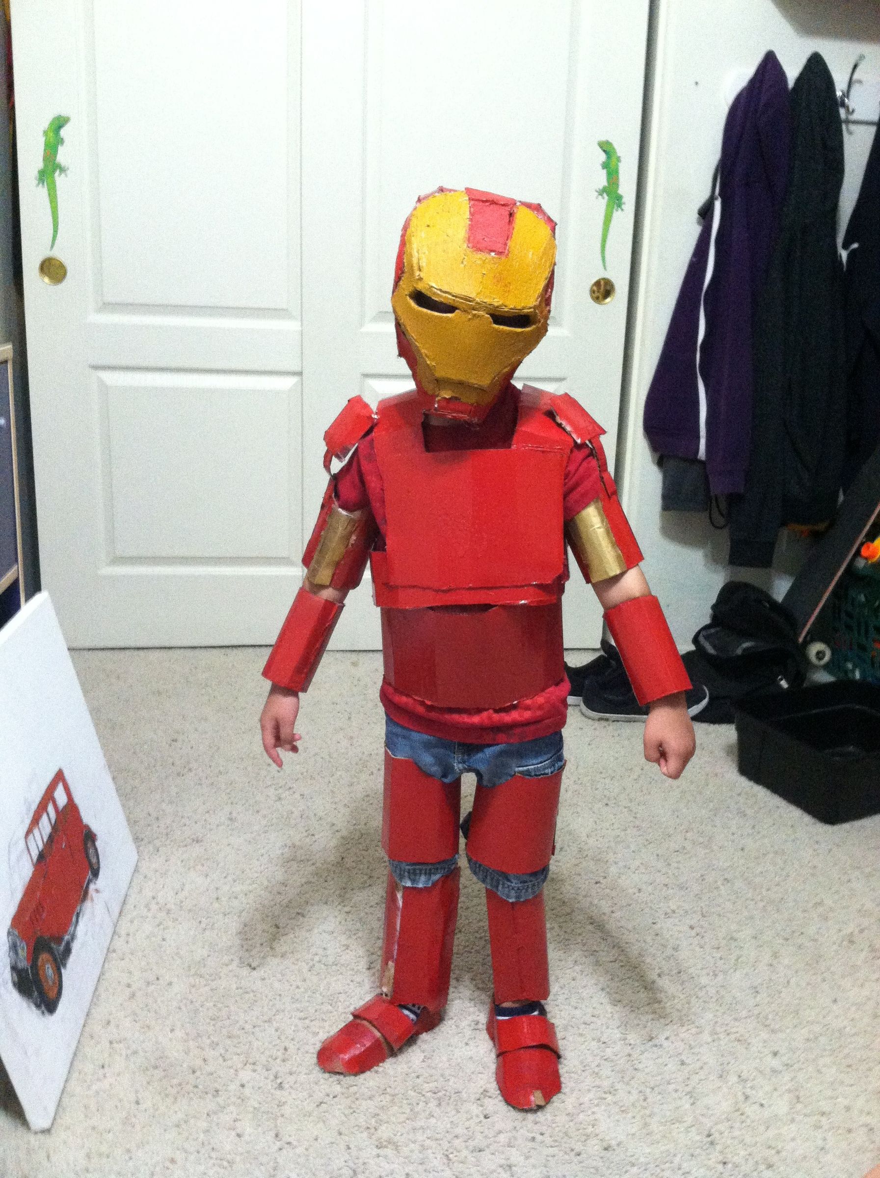 Iron Man Armor For My Little Brother