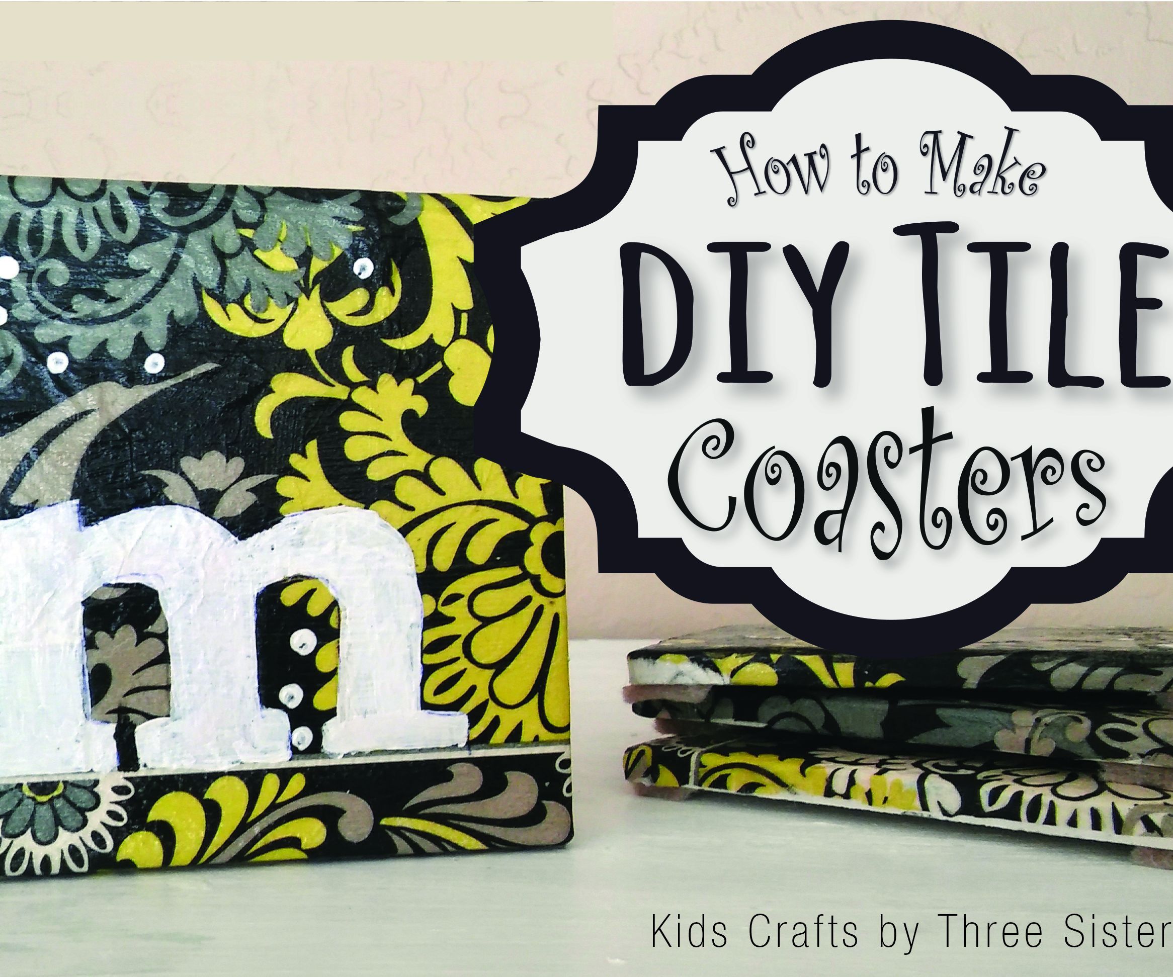 How to Make Ceramic Tile Coasters