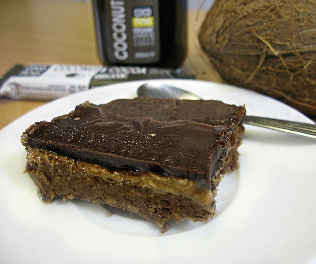 No-bake Cocoa & Peanut Butter Cake