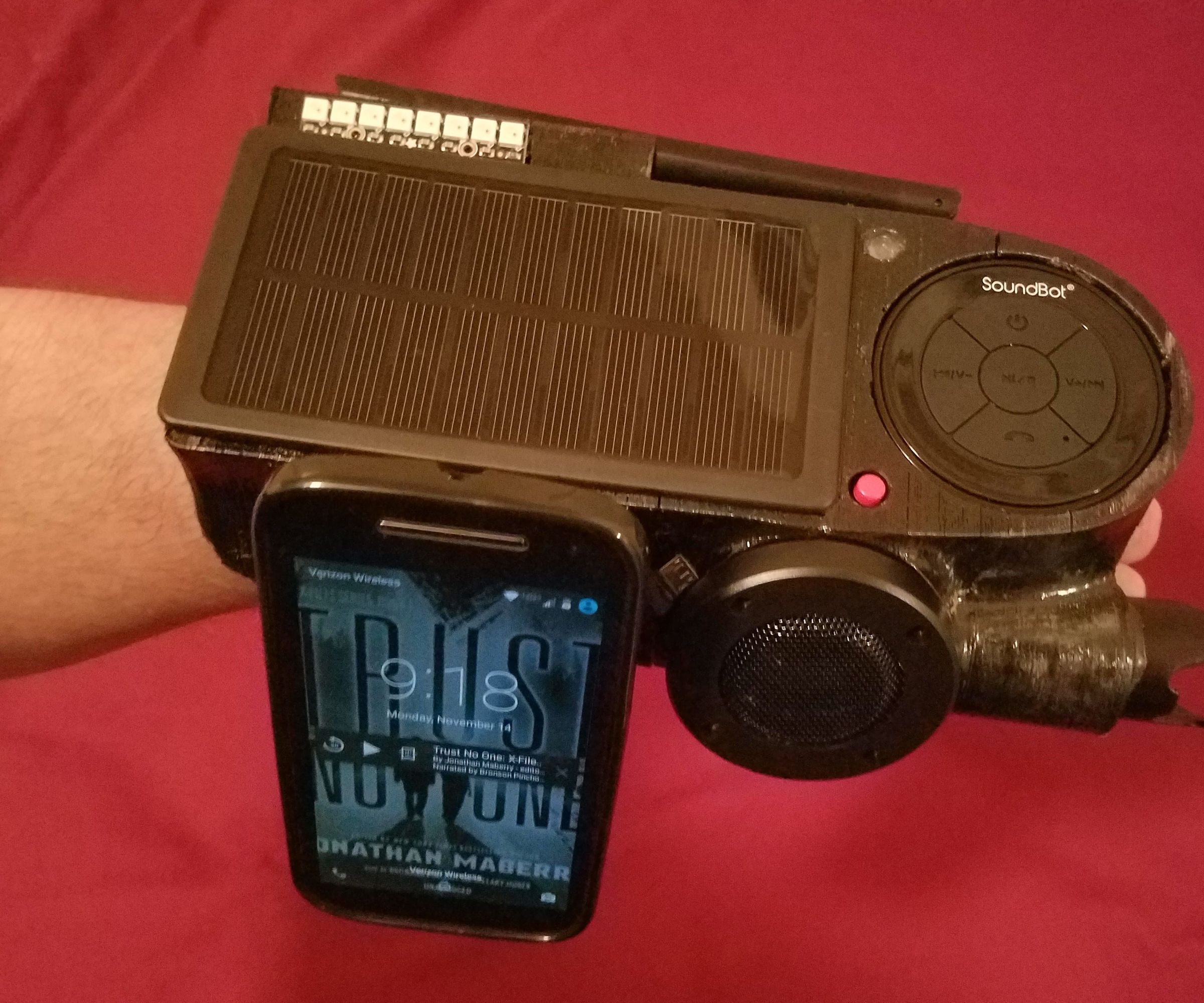 Off-Grid Comm Hub With Geiger Counter, Flashlights, & P-AC