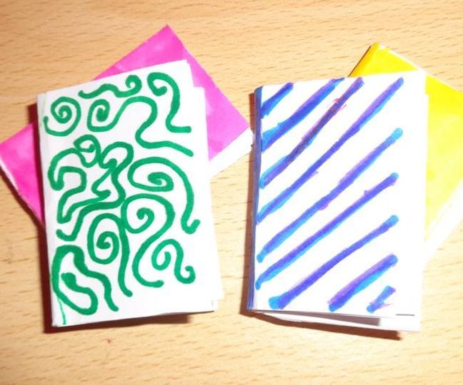 Miniature Origami Books