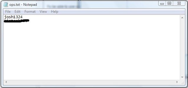 Setting Yourself As an Op