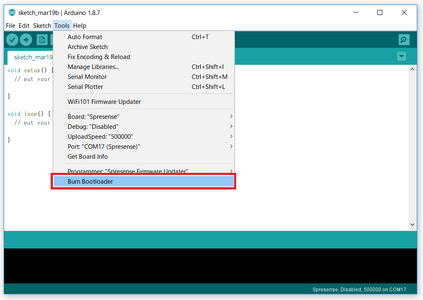Setting Up Sony Spresense on the Arduino IDE
