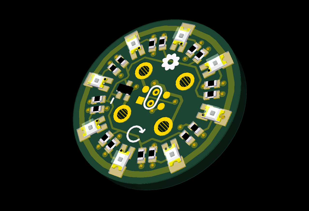 Blinky sew-on Coat-Buttons