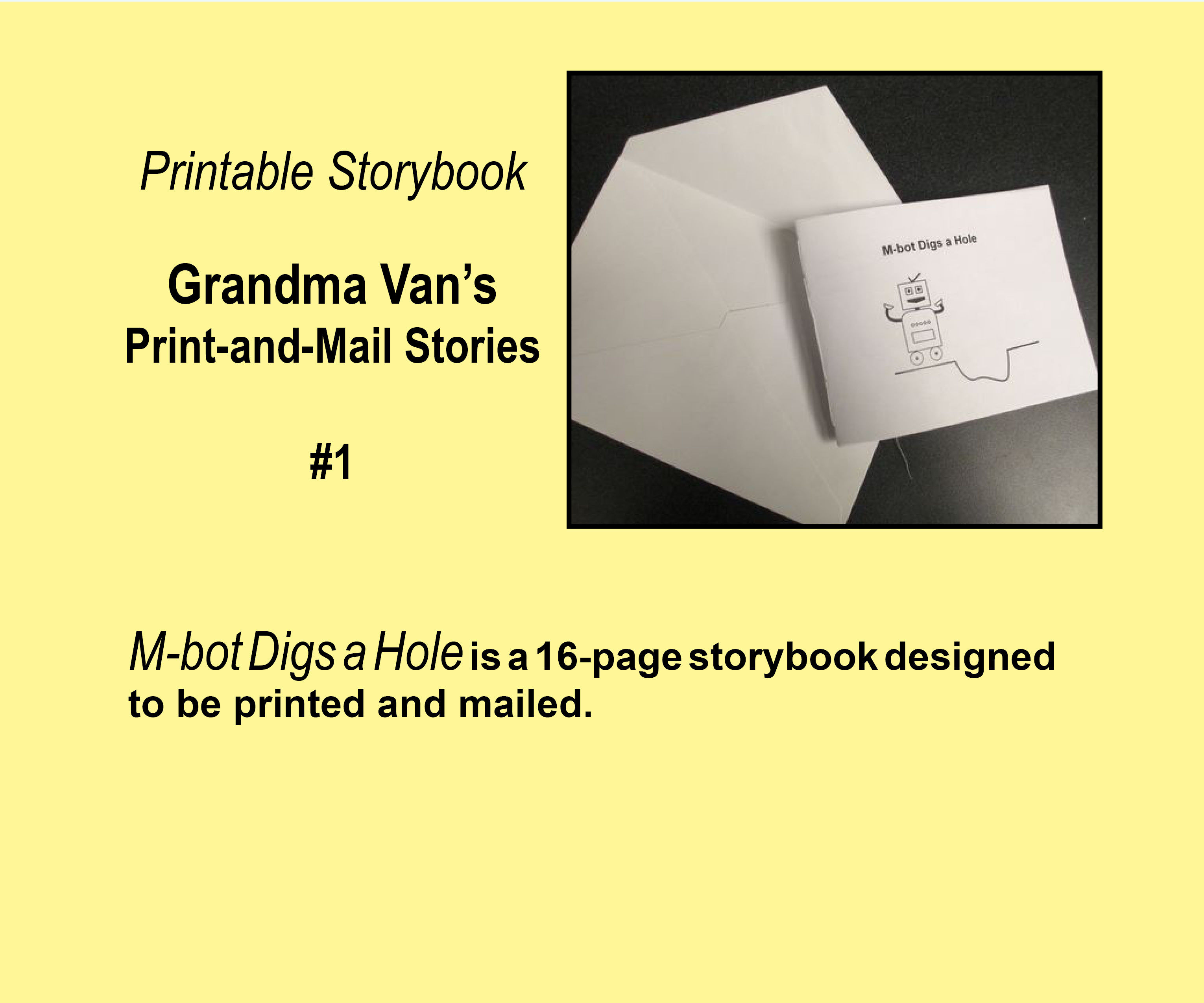 Printable Storybook (#1)