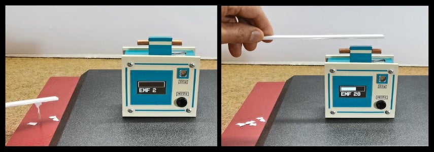 DIY Simple Arduino EMF (electromagnetic Field) Detector : 4 Steps ...