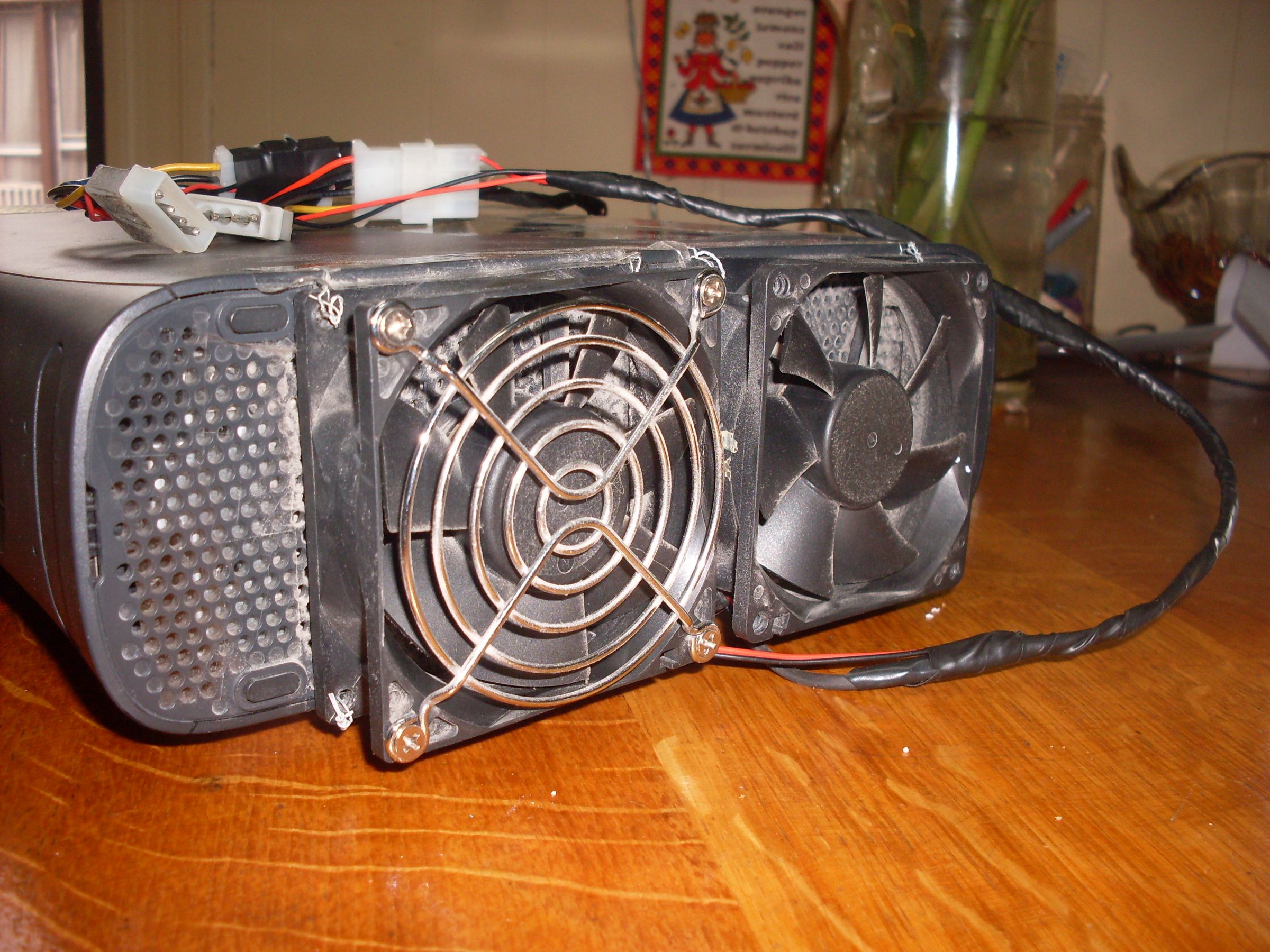 ATX Power Supply for an Xbox360 and Xbox 360 Cooling Mod! 3 Steps