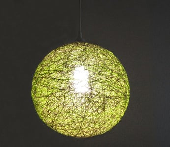 Lampshade From Thread