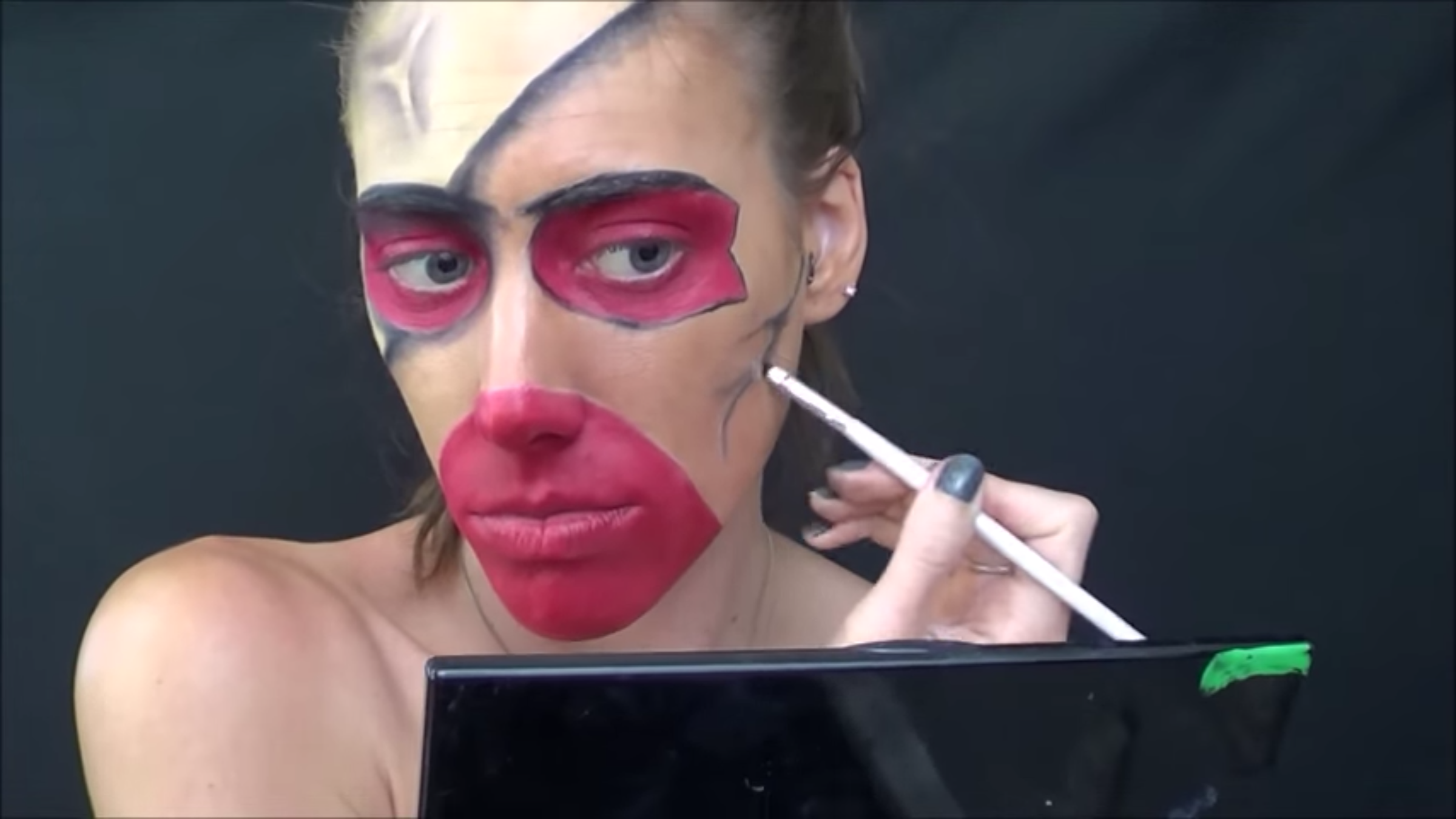 Fallout 3 Ghoul Mask Makeup Transformation 12 Steps (with Pictures