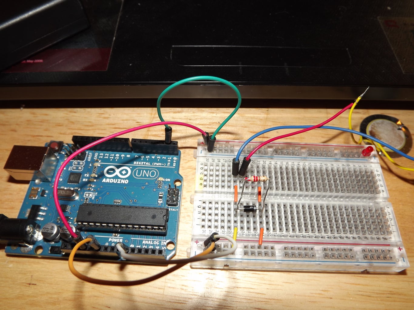 Earthquake Detector Circuit Diagram