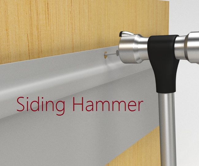 Vinyl Siding Hammer Invention