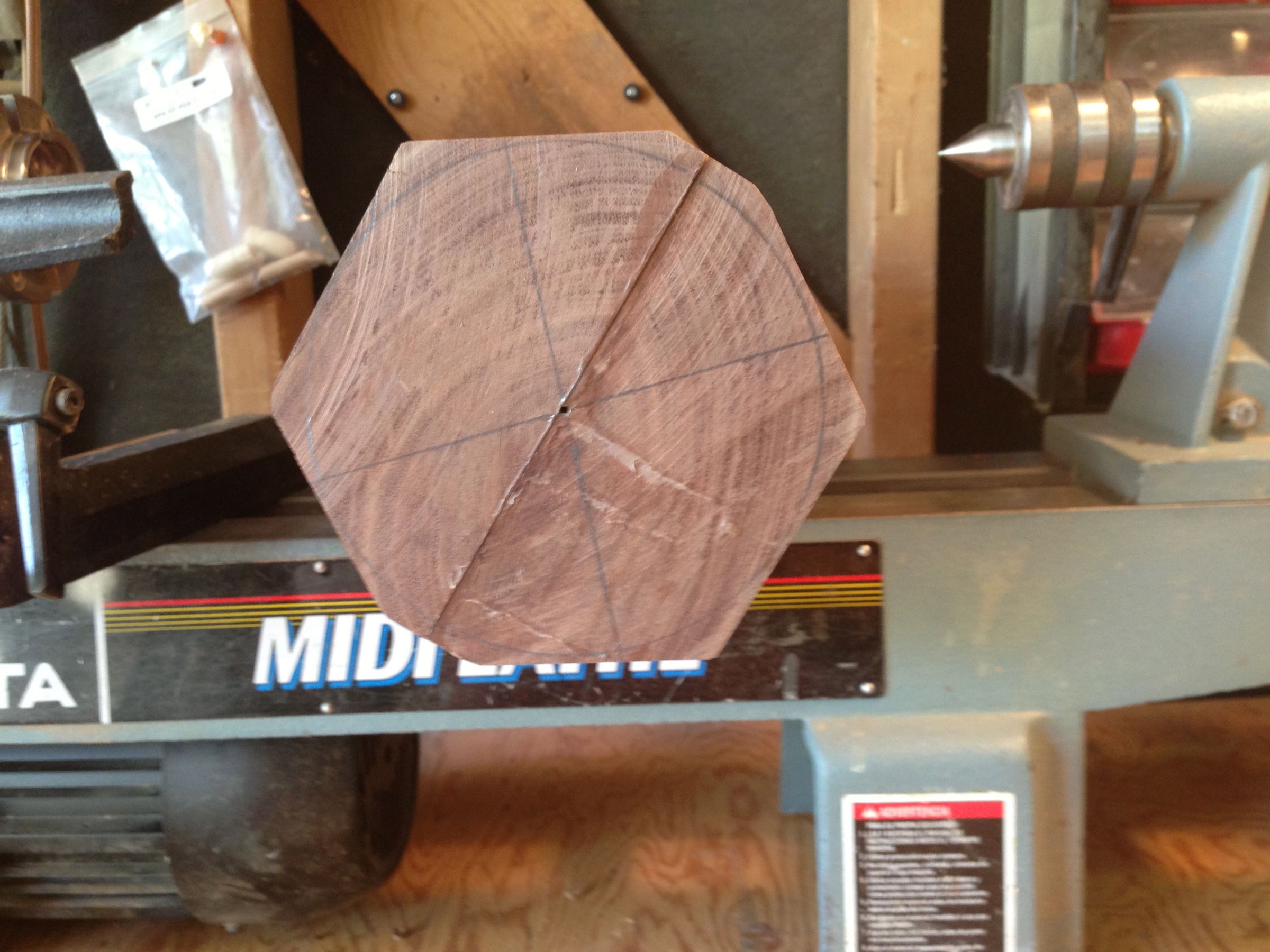 A Wood Turned Lamp a Redux