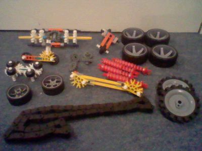 Knex Car With Large Trunk Space Crash Test.