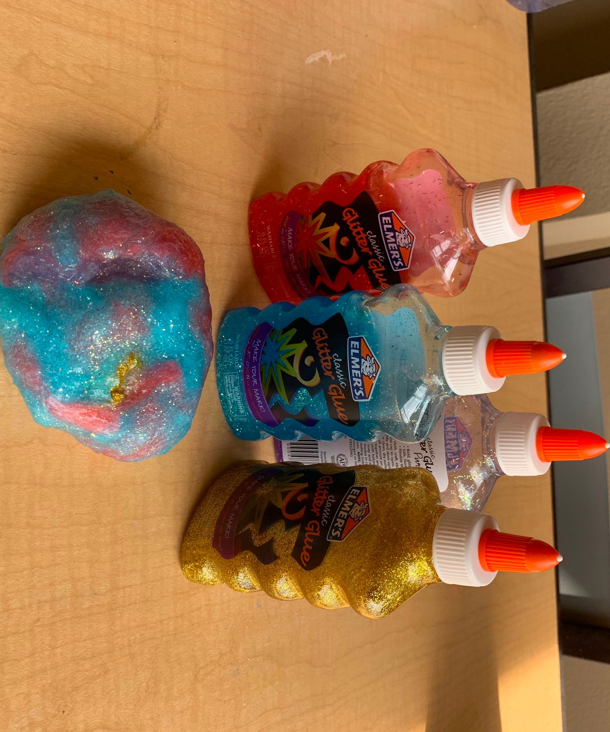 How to Make Rainbow Glitter Slime