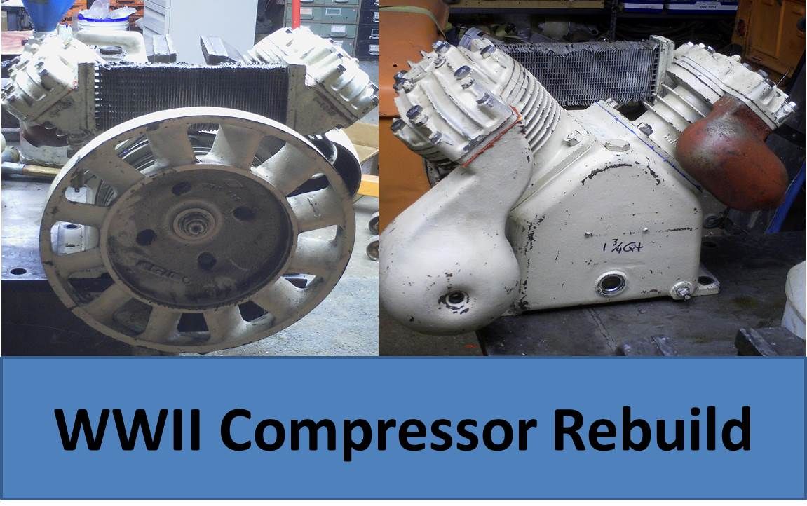 Rebuilding a WWII Air Compressor