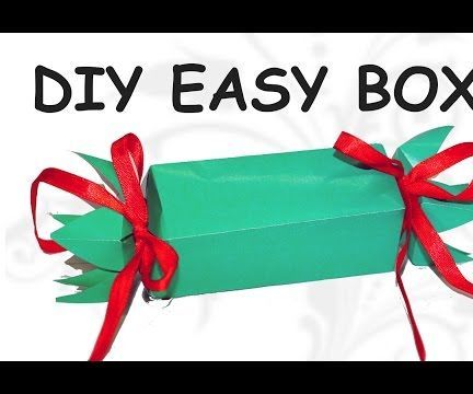 Do It Yourself CRAFTS - How to Make a Candy Gift Box / DIY Beauty and Easy