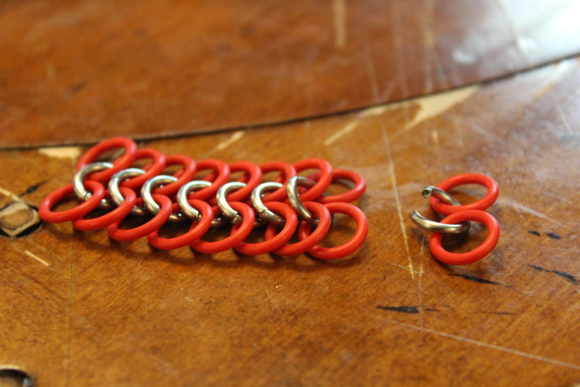 Chainmail and Oring Keychain 6 Steps (with Pictures) Instructables