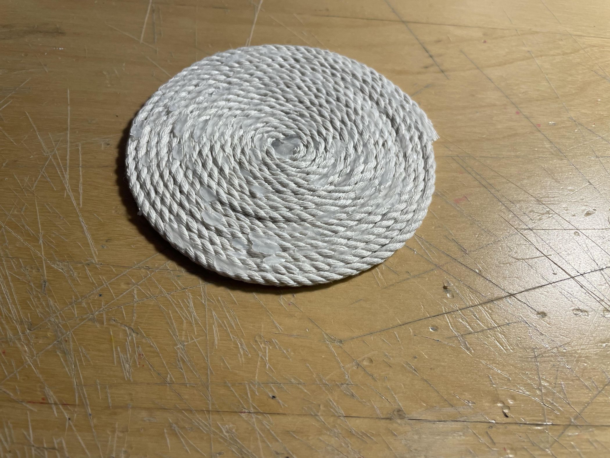 Easy DIY String Coaster! : 3 Steps - Instructables