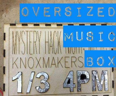 Oversized Music Chest, for MaKey MaKey