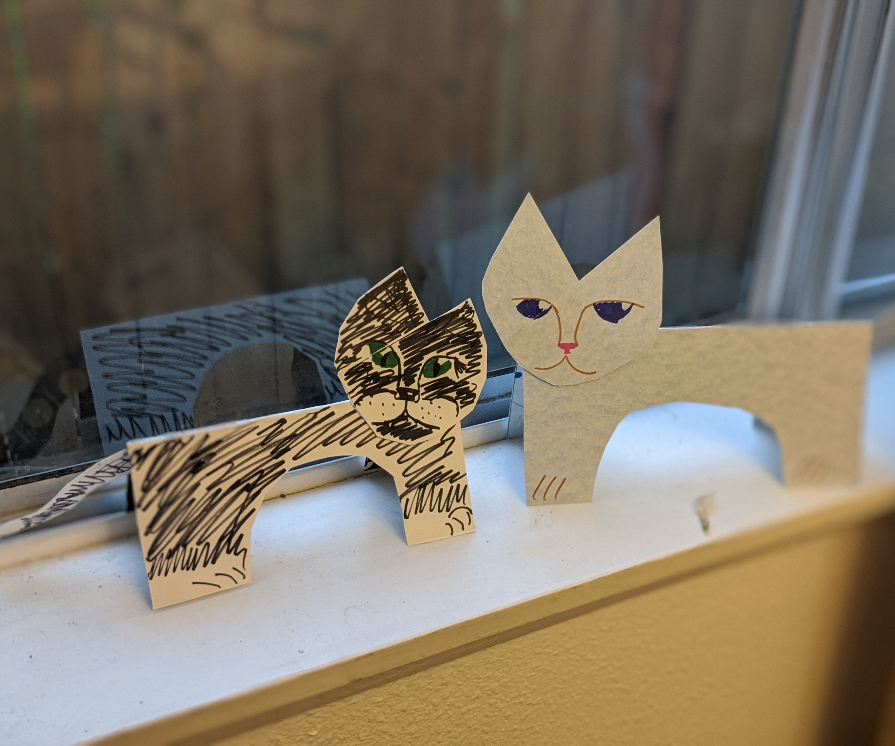 Cool Cardstock Cats