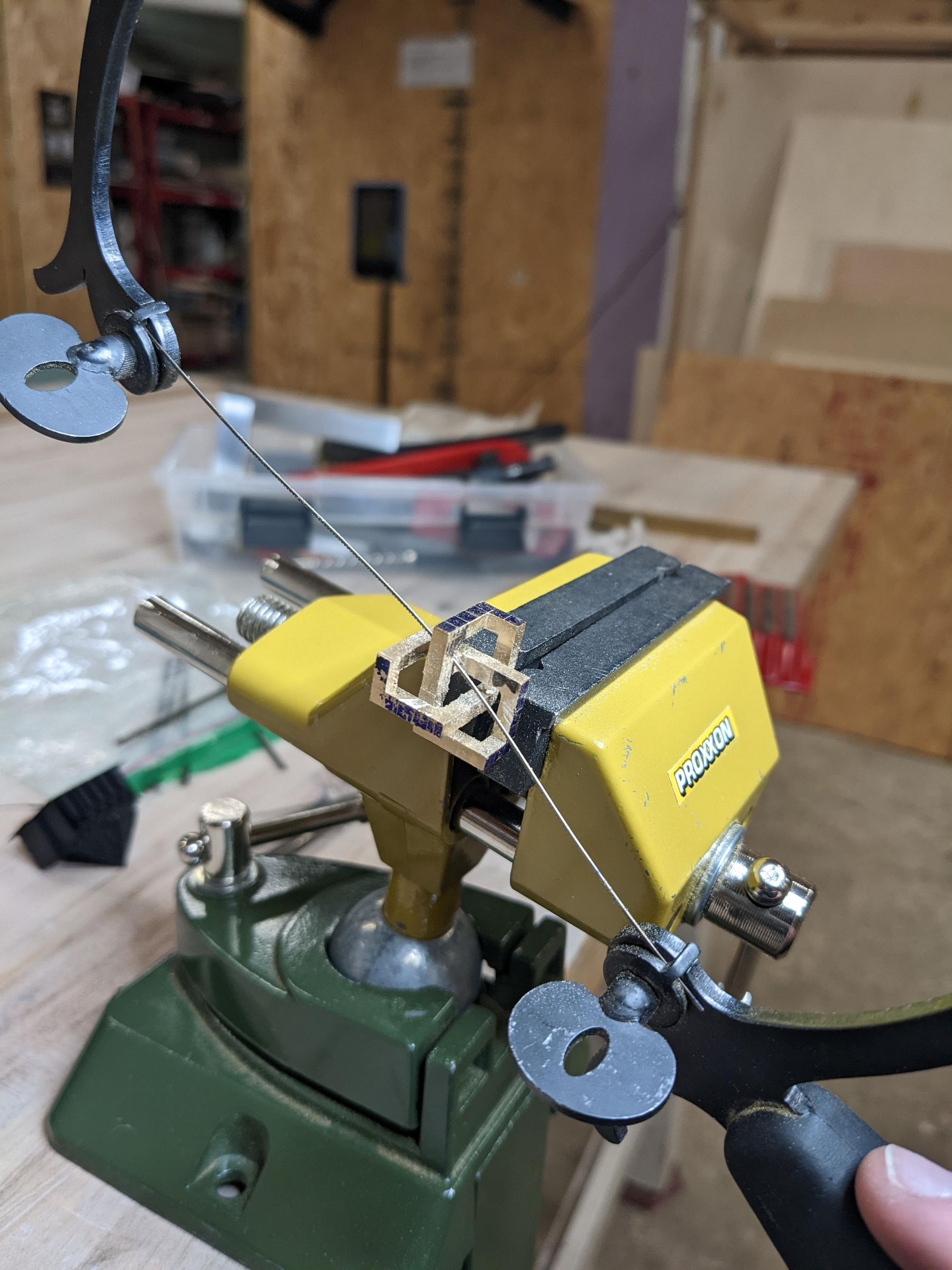 Micro Brass Trefoil Knot Using Knee Mill : 8 Steps (with Pictures ...
