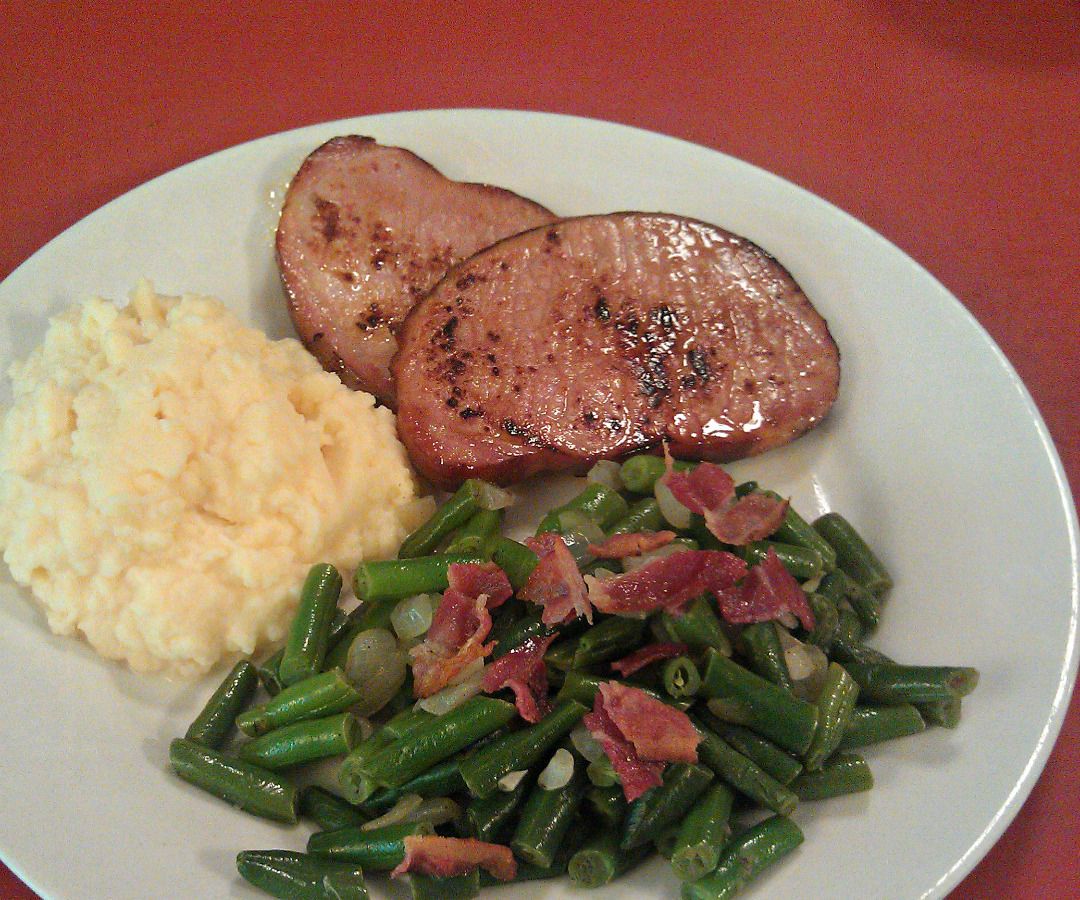 Bacon Seasoned Green Beans