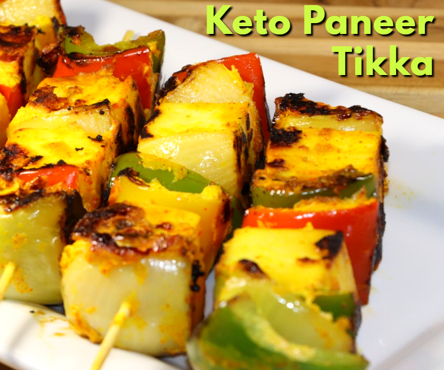 KETO PANEER TIKKA INDIAN KETO RECIPES 5Minute Kitchen 8 Steps