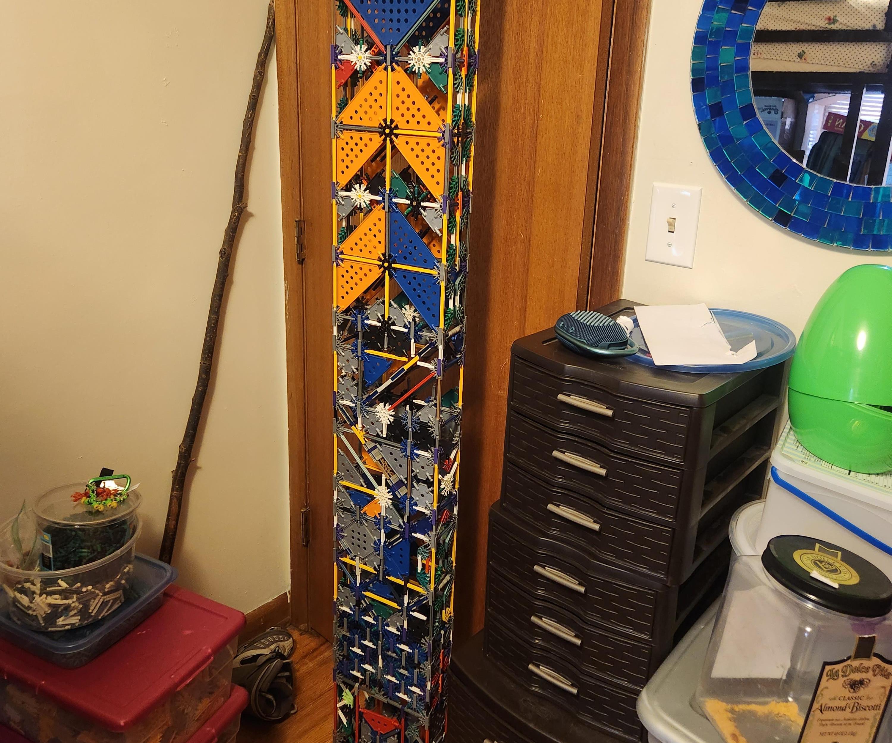 Over-Complicated K'nex Dice Roller