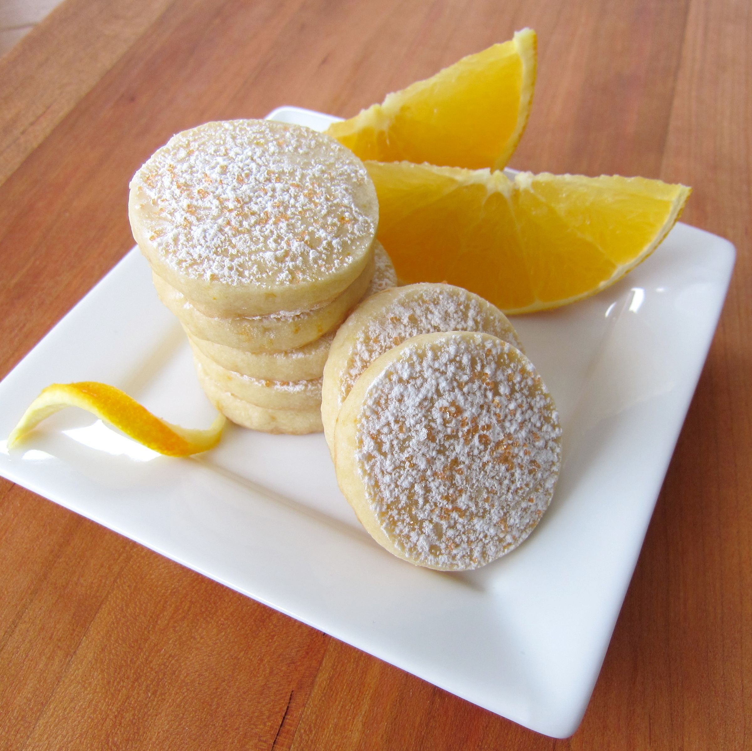 Dreamsicle Meltaway Cookies