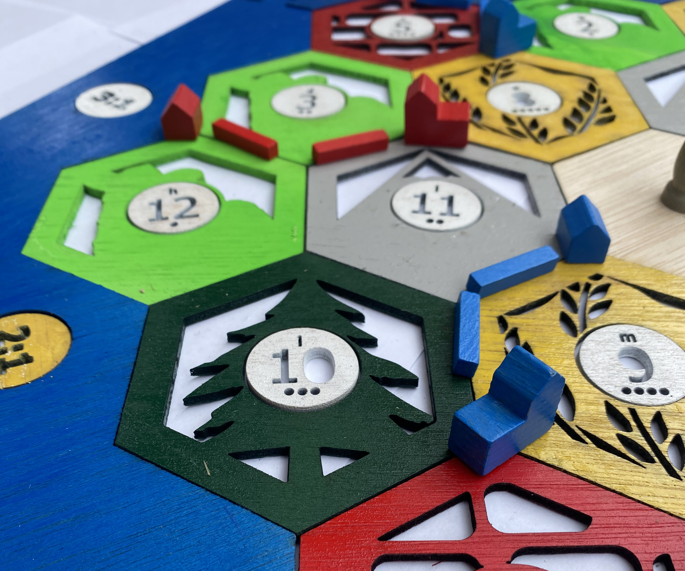 Handmade Catan Board