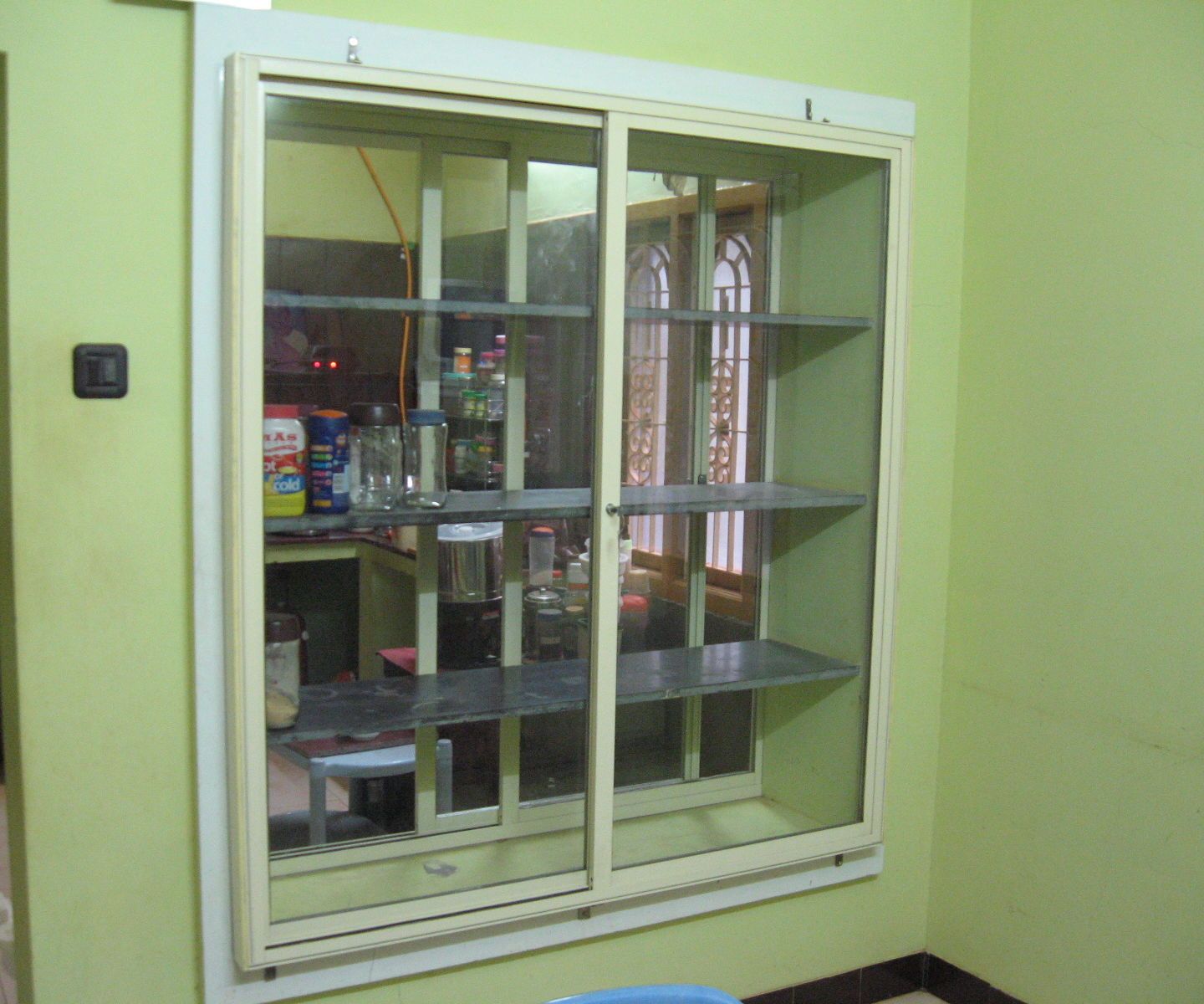 Home Improvement : Providing Sliding Doors for Kitchen Cupboard