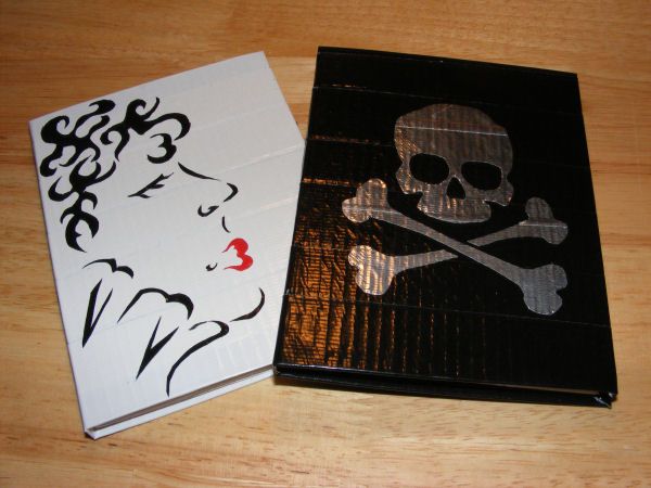 Duct Tape Designed Sketch Book