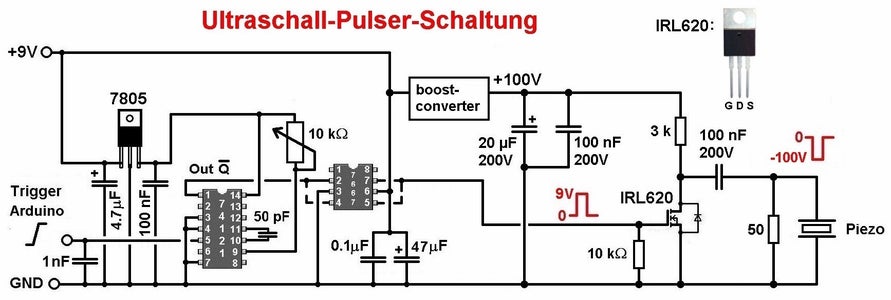 My Transmitter- and Receiver-circuits