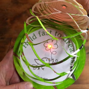 Electrified Cobweb Card (Featuring Chibitronics)