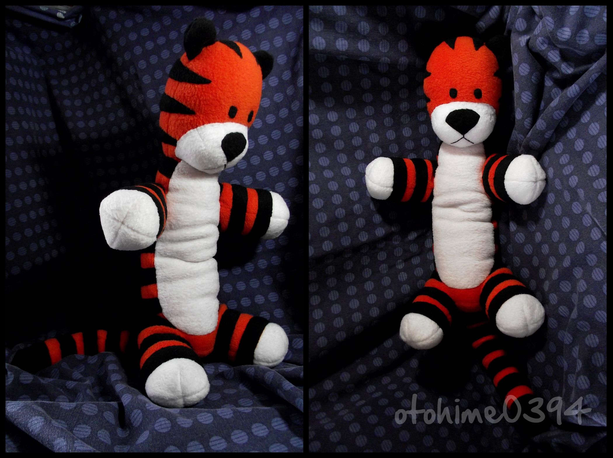 minus hobbes plush toy