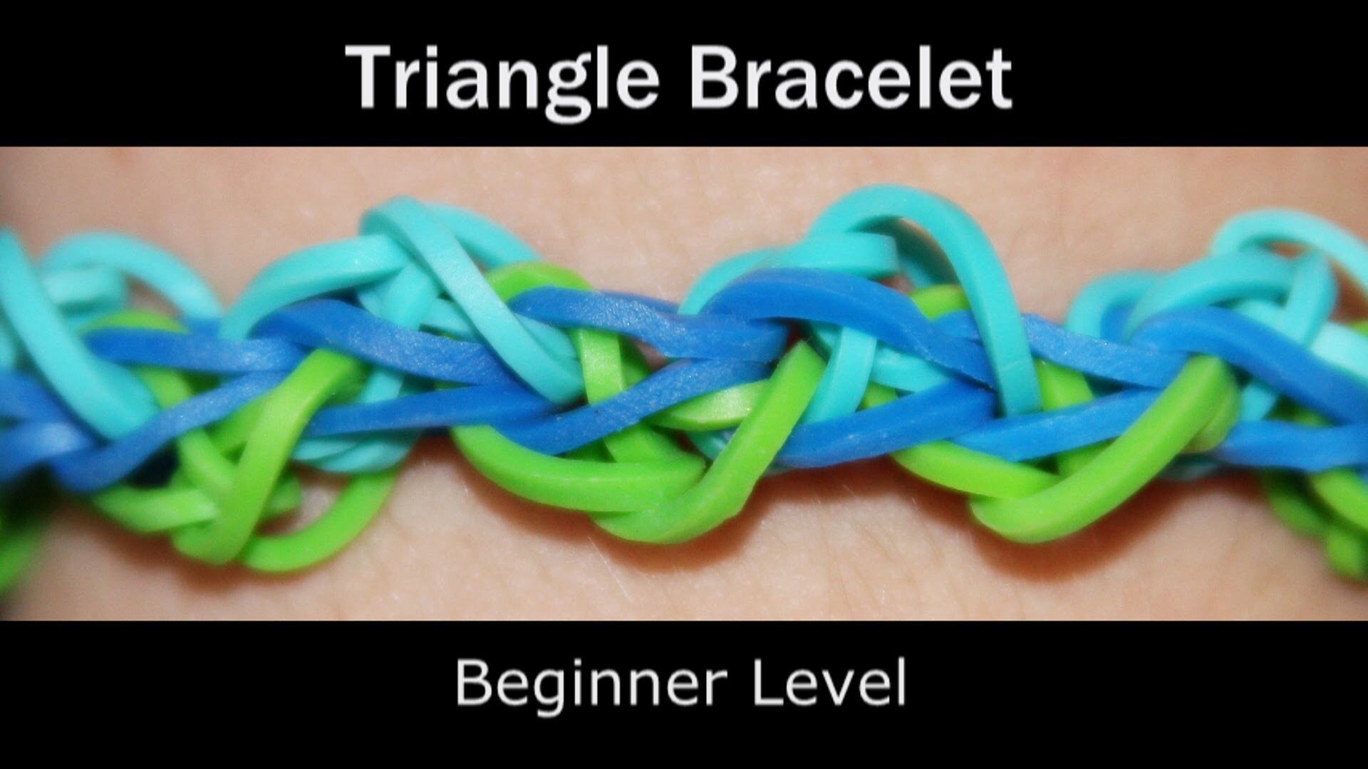 Rainbow Loom Triangle Bracelet