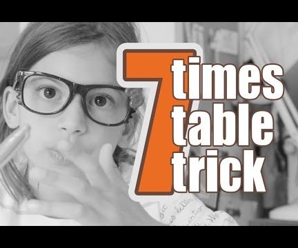 7 Times Table Trick Instructables 7 Times Table Trick Instructables
