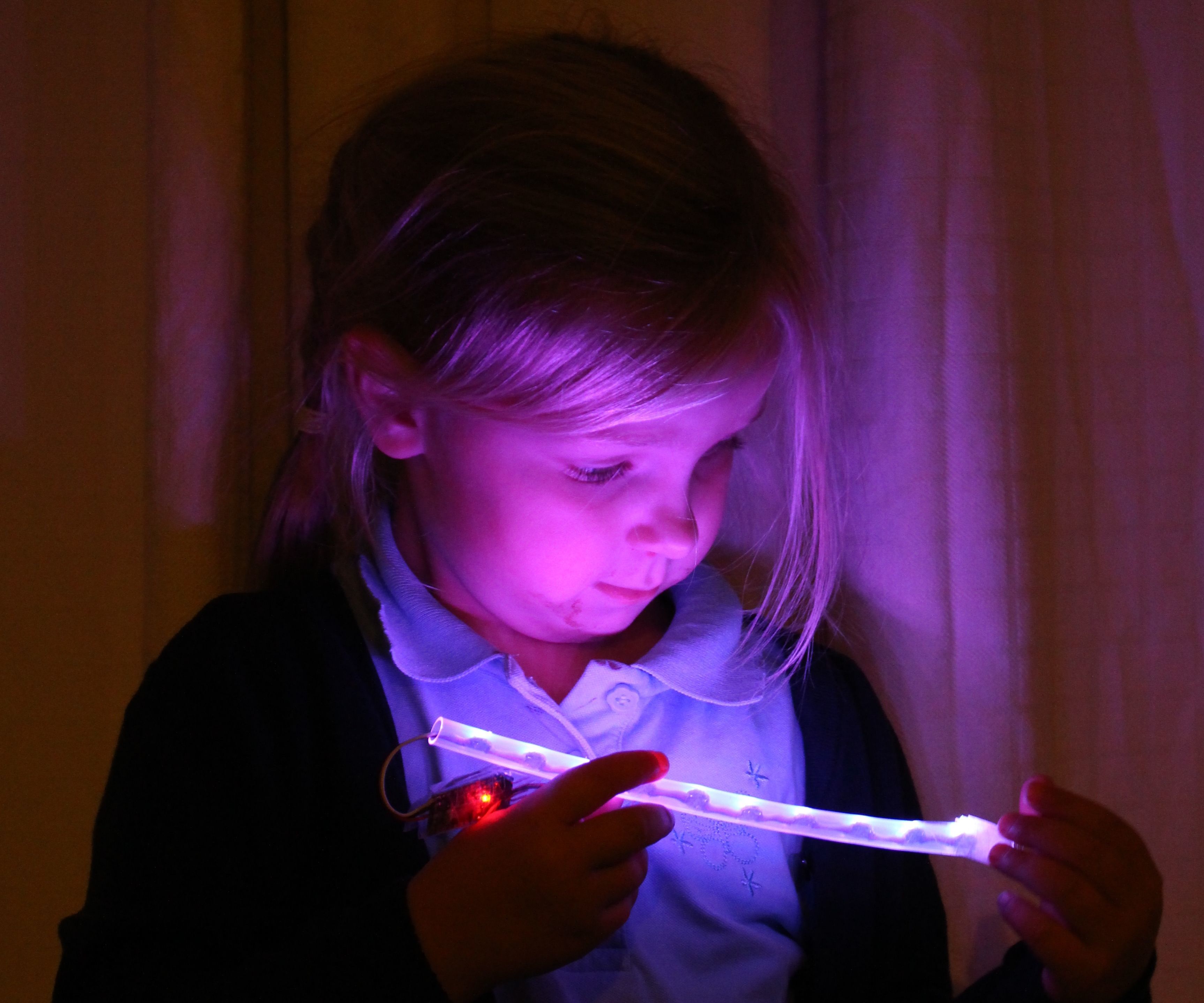 Twinkle Toes, Movement Changing LEDs