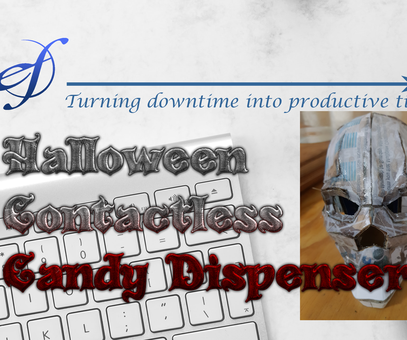 Contactless Halloween Candy Dispenser