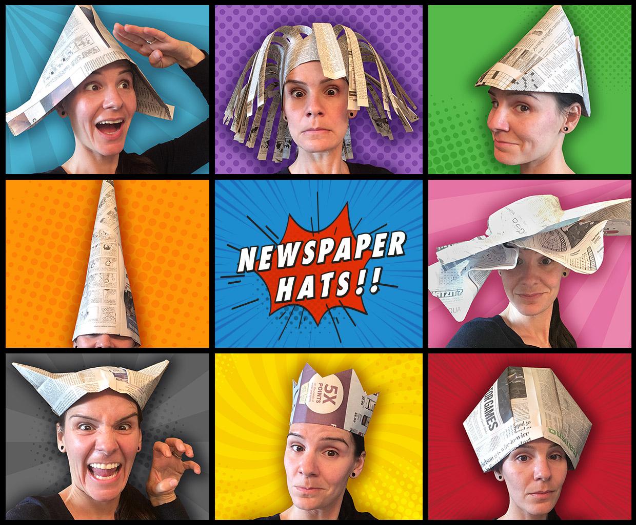 8 Simple Paper Hat Tutorials Instructables