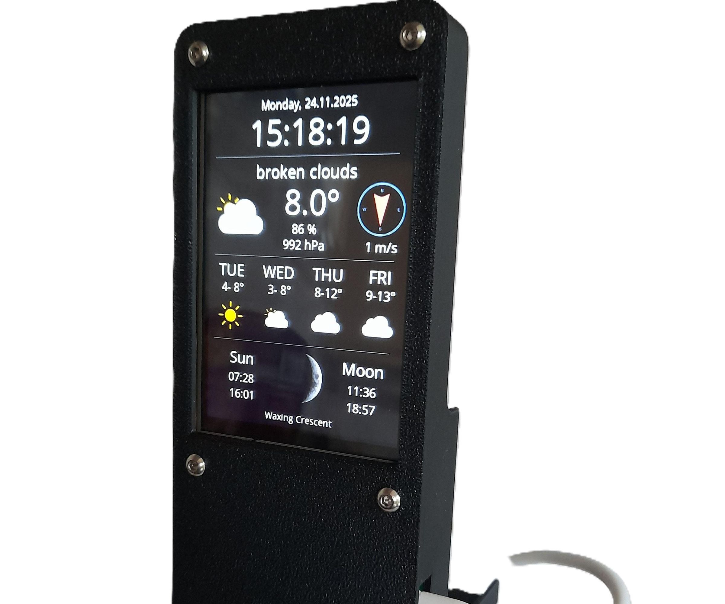 Weather Clock Arduino ESP32