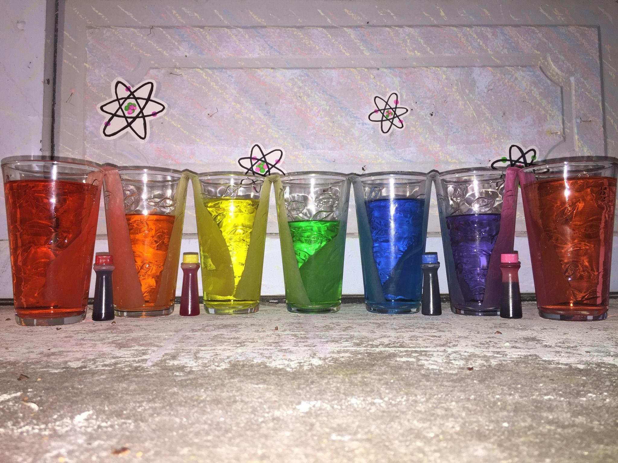 Walking Rainbow // Capillary Action