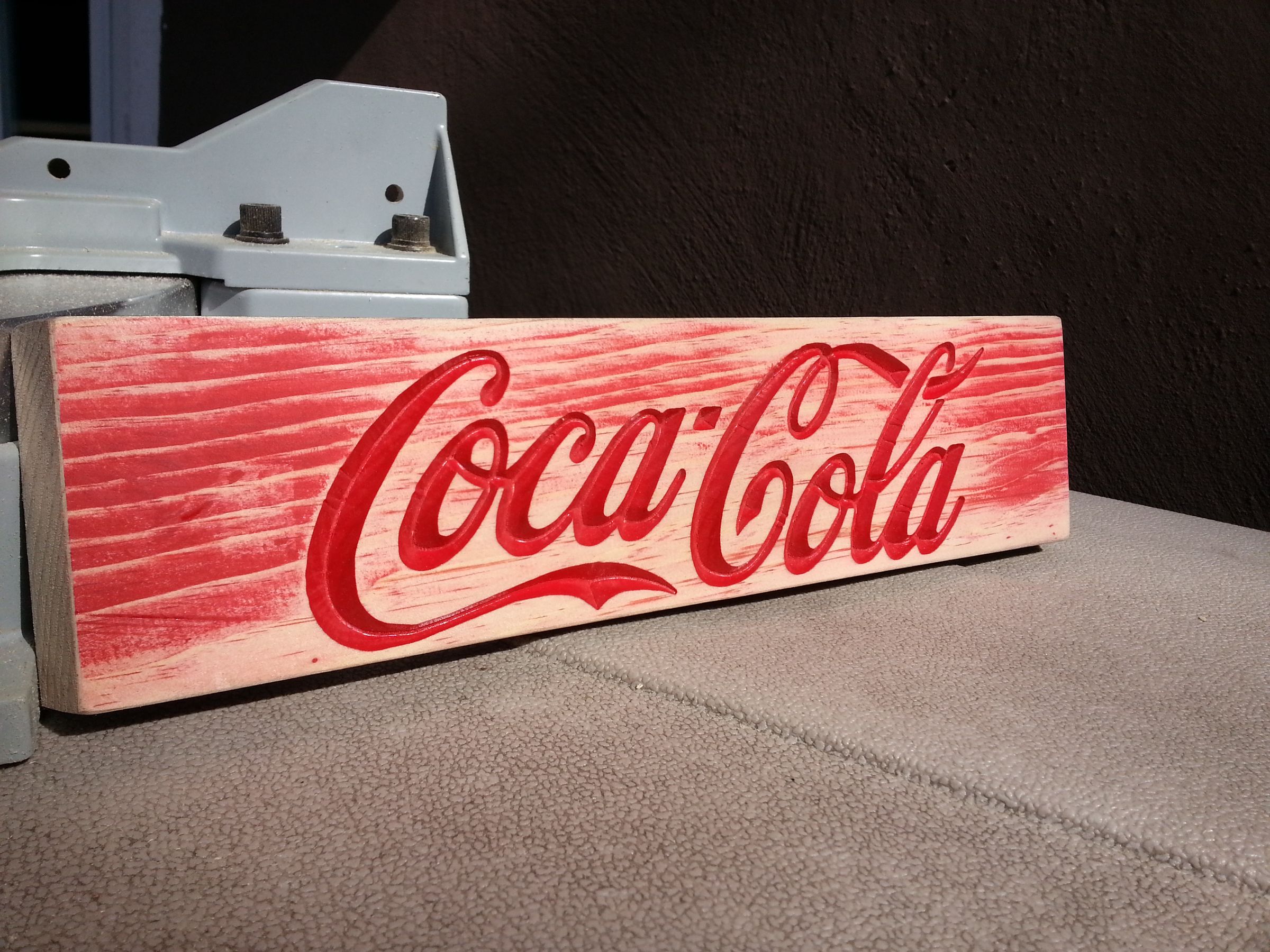 Homebuilt CNC - Coke Sign