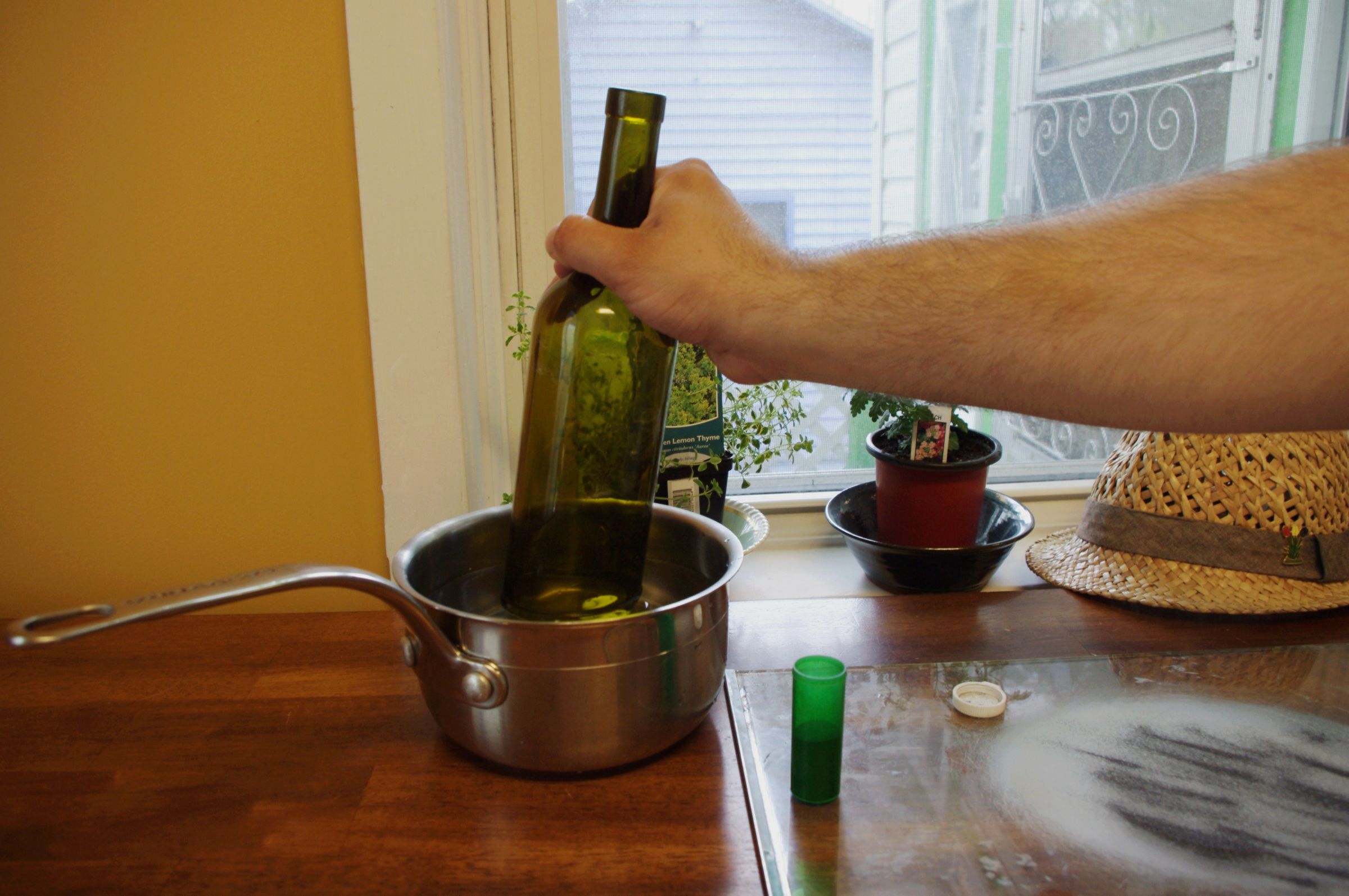 Inverted Wine Bottle Planter 7 Steps (with Pictures) Instructables