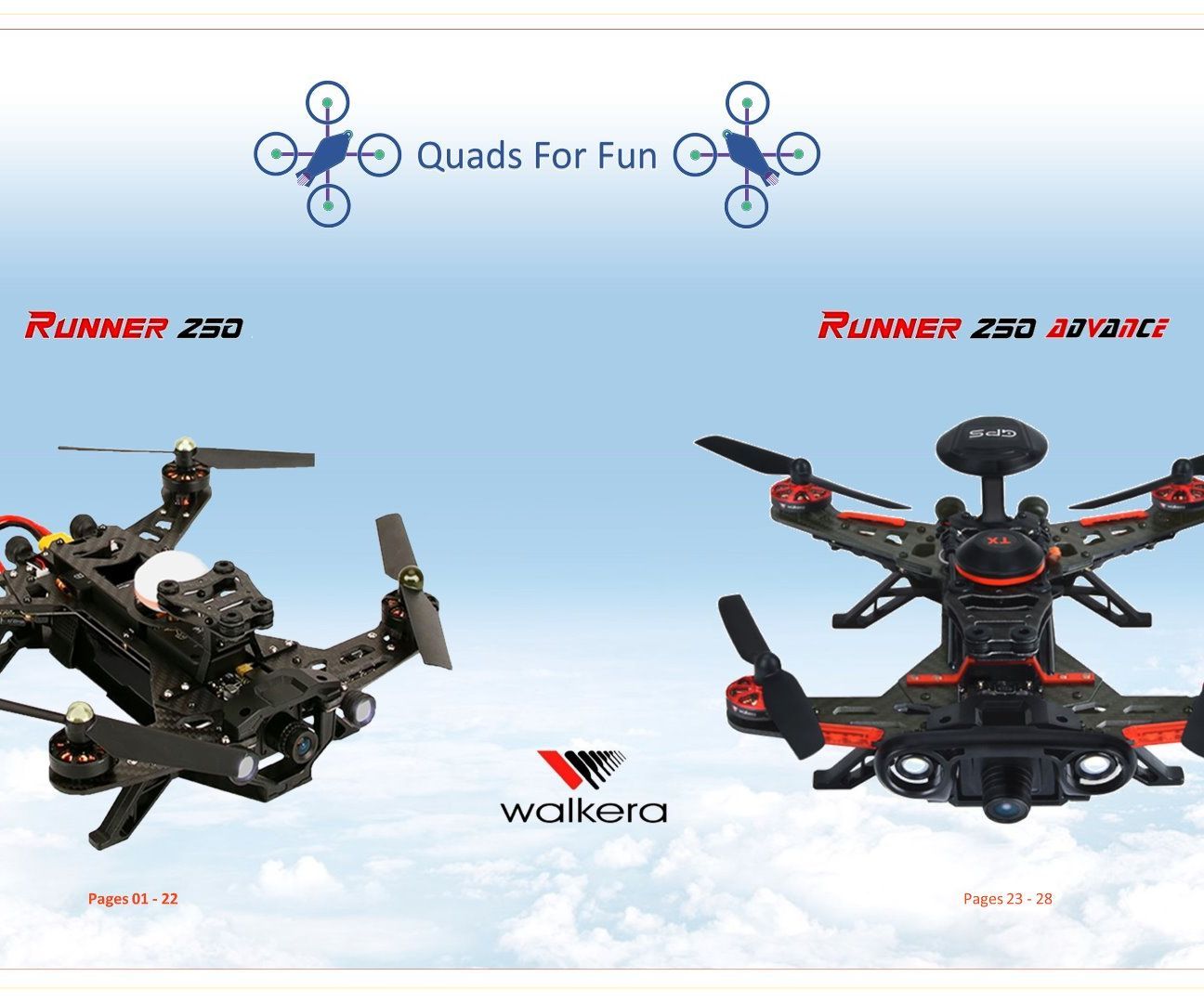Walkera Runner 250 & Walkera Runner 250 GPS Advance
